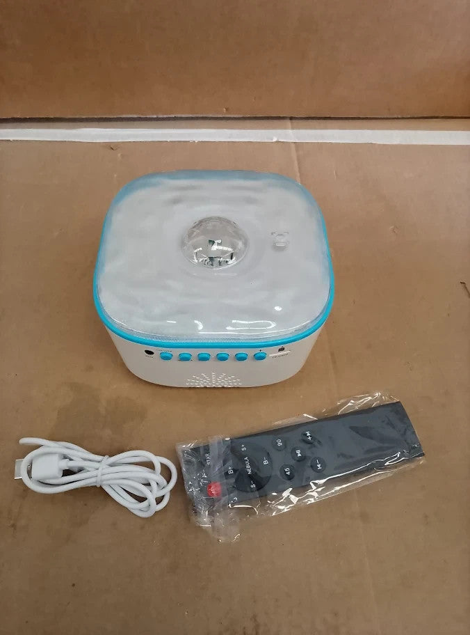 Bozhihong Galaxy Projector Star Night Light With Remote Control Timer White New