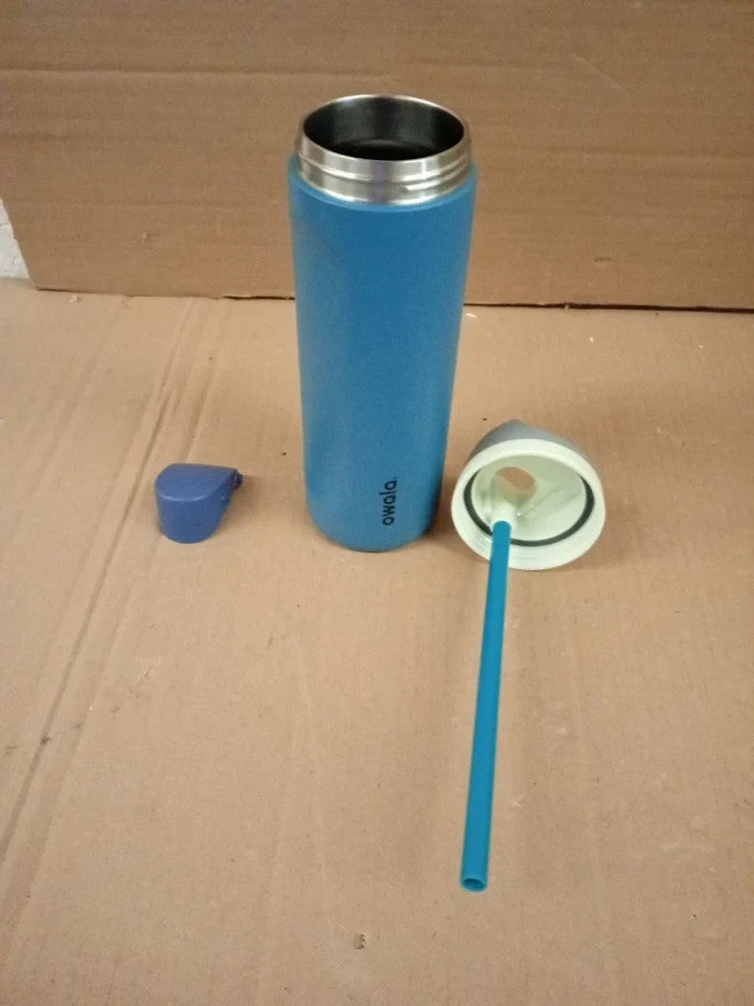 Owala FreeSip Insulated Stainless Steel Water Bottle With Straw 710ml Denim