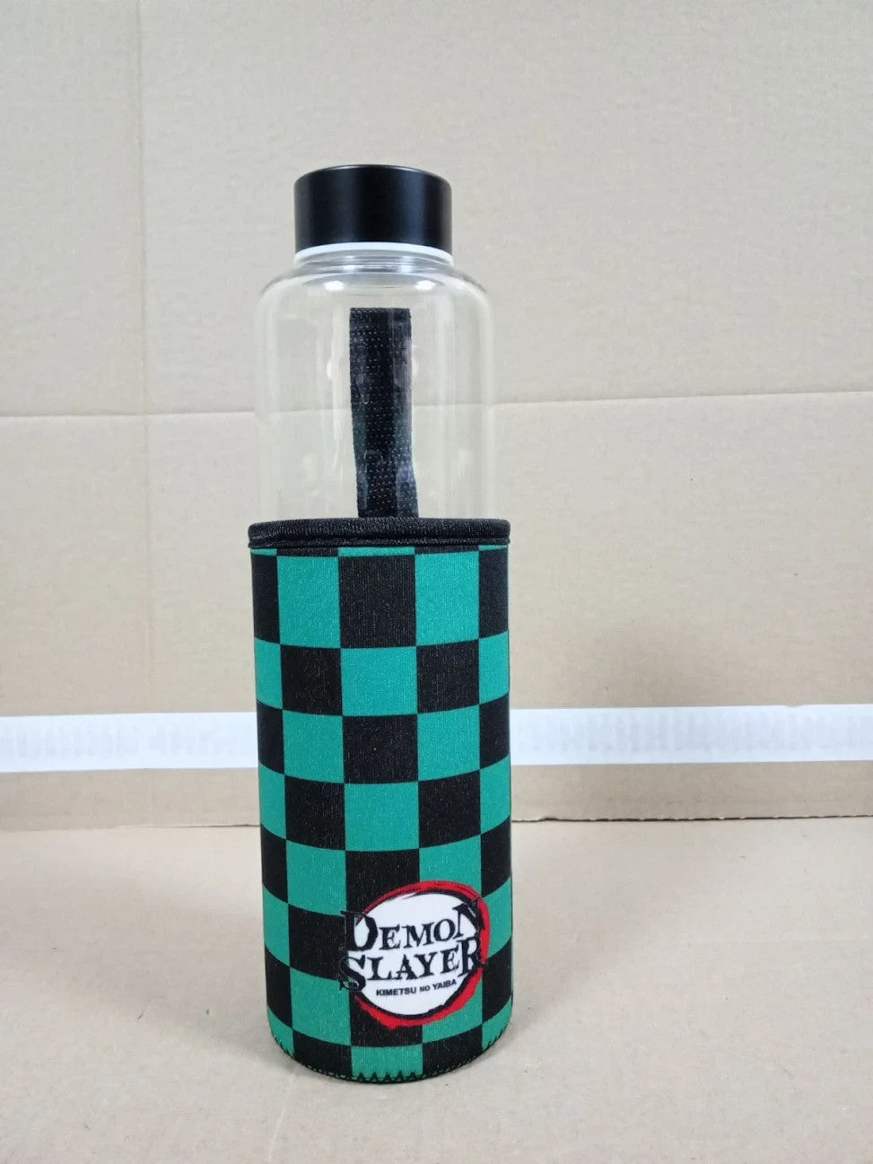 Grupo Erik Glass Water Bottle Demon Slayer Manga Merch 17oz 500ml Hot Cold