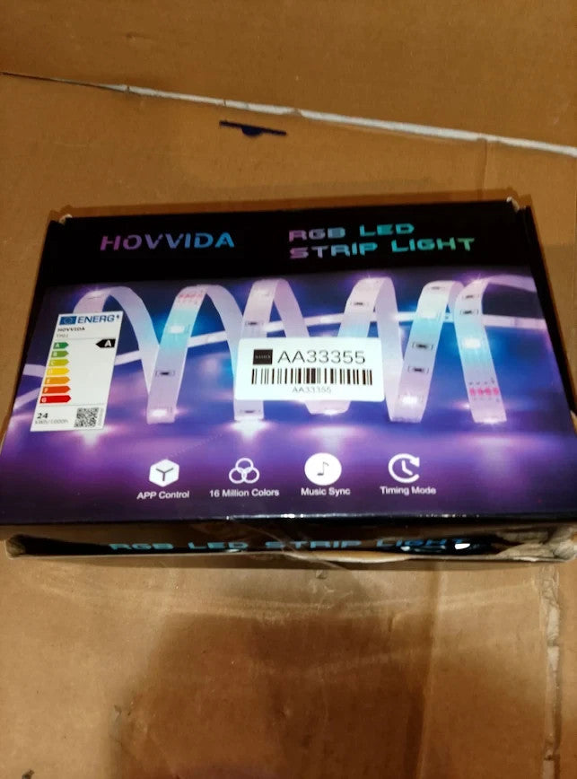 Hovvida LED Strip Lights 20m 2x10M 30 LEDs Meter RGB 24V LED Strip 600 LEDs New