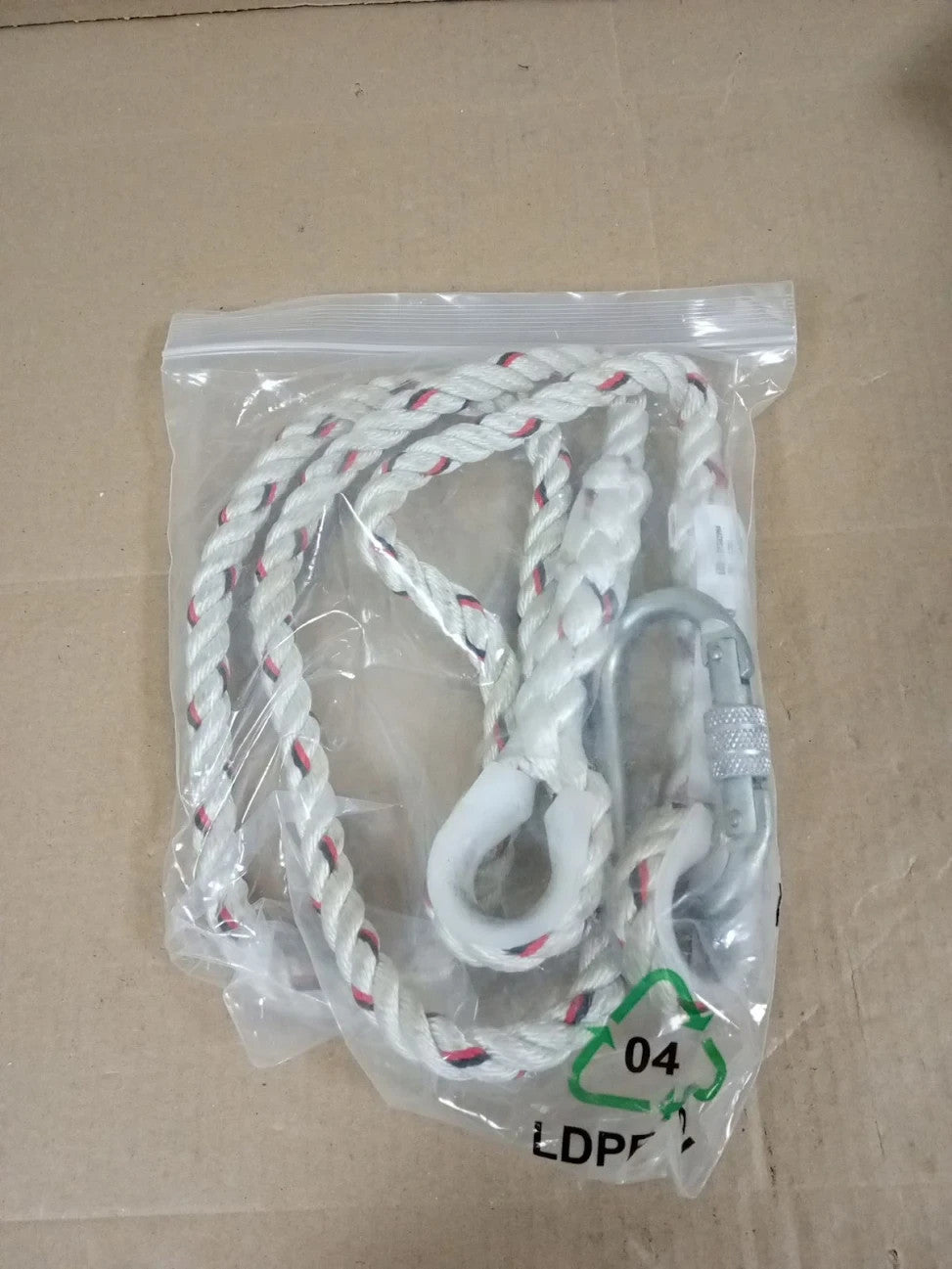 JSP SPARTAN Restraint Kit Black One Size Height Safety Harness & Lanyard New
