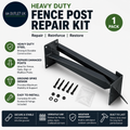 1 Pcak Fence Post Repair Kit Heavy Duty Fence Post Steel Anchor Ground Spike