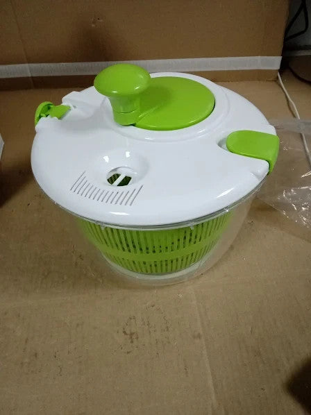Kitchen Craft Deluxe Salad Spinner Dresser BPA Plastic Free Easy To Clean