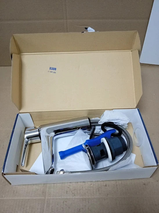 Grohe Quickfix Start Wash Basin Mixer Tap Click Clack Push Waste Set New