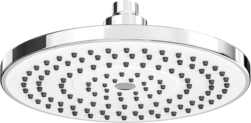Friyoya Water Saving Round Rainfall Shower Heads 8in High Pressure 20x20cm New