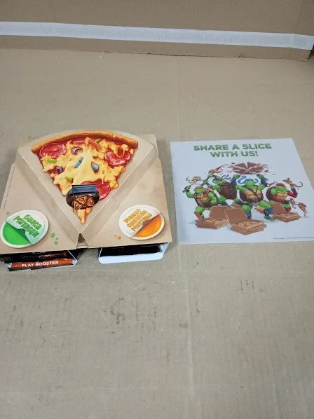 Magic The Gathering Teenage Mutant Ninja Turtles Pizza Bundle Collectible New