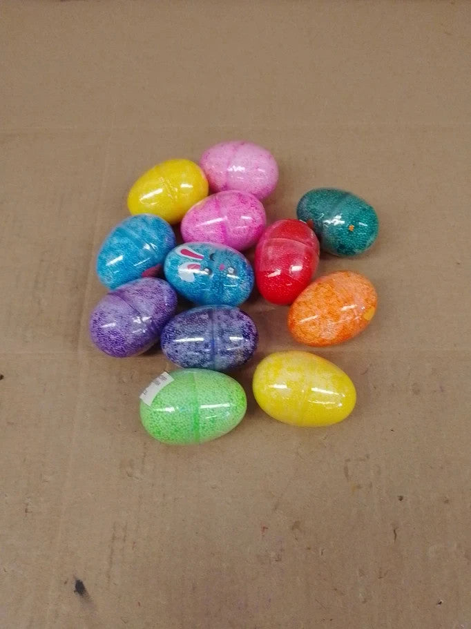 Joyin 12pc Easter Prefilled Eggs Foam Squishy Toy Cute Foam Stress Reliever New