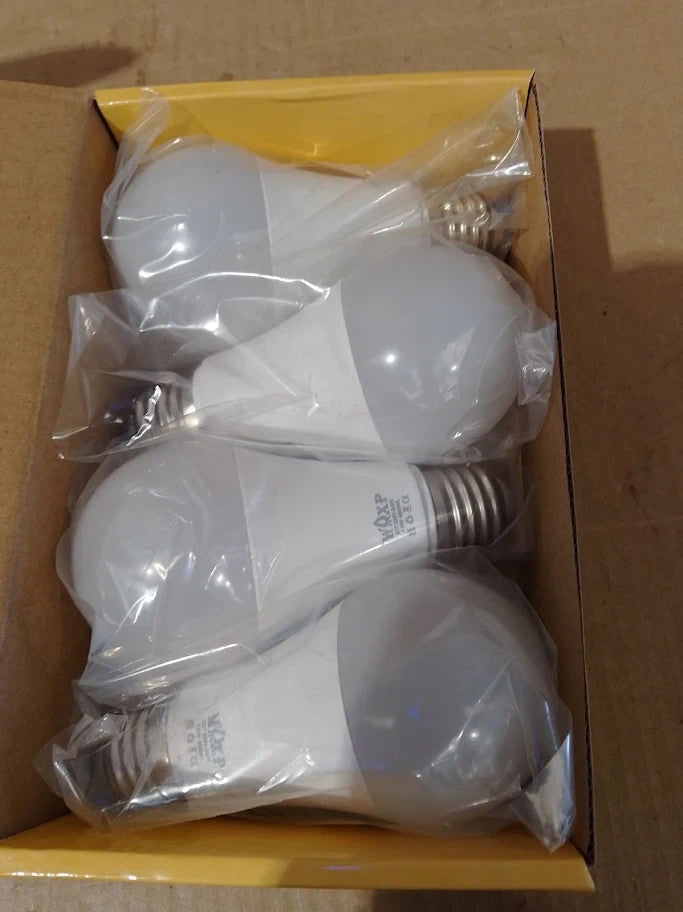 E27 Screw LED Light Bulb Cool White 100w Equivalent 1600 Lumen Pack Of 4 New