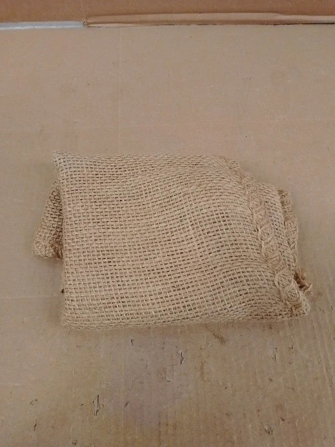 Arrderly 1pc Large Hessian Potato Sack Reusable Woven Sand Storage Vegetable