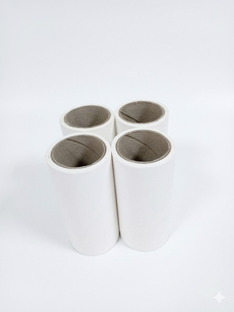 TCEBUY Lint Roller 300 Sheets 4 Refills Extra Sticky Pet Hair Remover Brush New