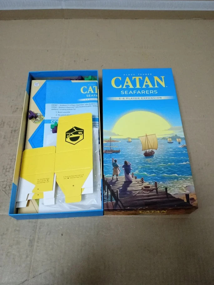 Catan Seafarers 5 To 6 Player Expansion 6th Edition Board Game Expansion 10+ New