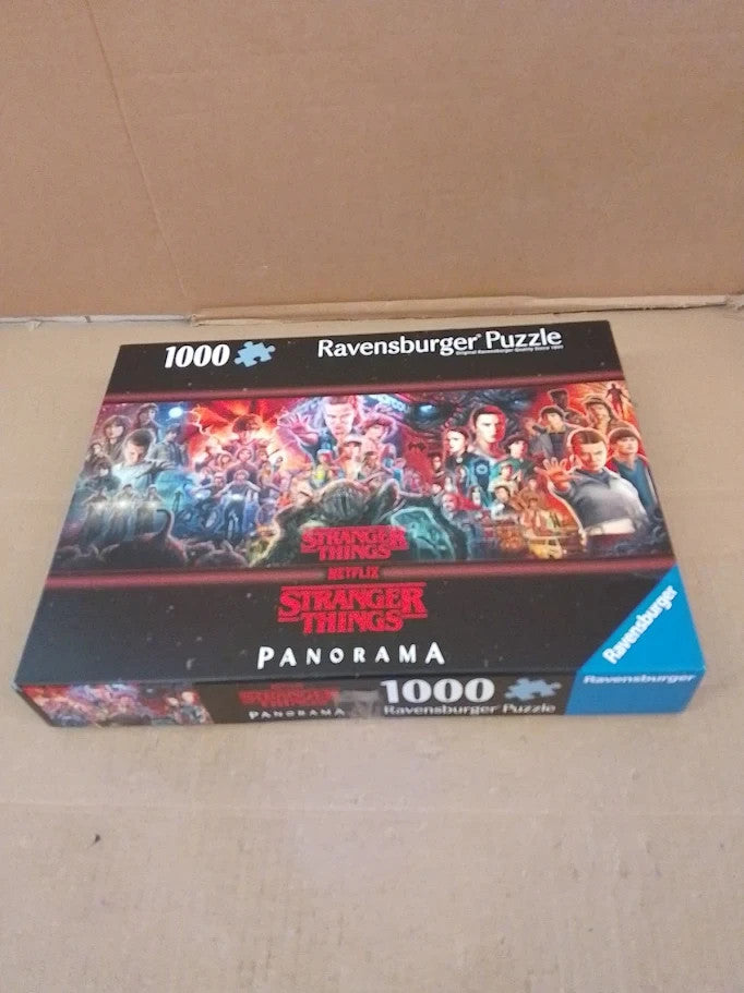 Ravensburger Stranger Things 1000 Piece Panoramic Jigsaw Puzzle Adults 12+