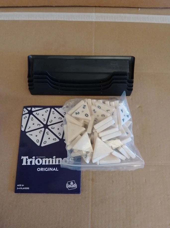 Goliath Games Triominos Original Triangular Dominoes Game Three Sided 6+ New
