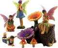Pretmanns Fairies Fairy Garden Accessories Outdoor Figurines Flower Stump New