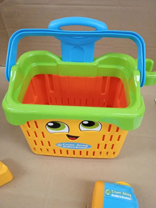 LeapFrog Count Along Basket Scanner Roleplay Toy Children Interactive 2+ New
