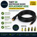 Yuet 5m High Pressure Washer Replacement Hose Karcher K Series Washers Domestic
