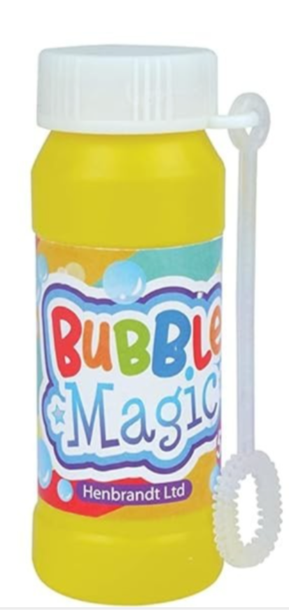 Henbrandt Childrens Bubble Tubs Wands 50ml Magic Party Summer Girls & Boys New
