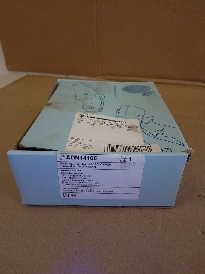 Blue Print ADN14165 Brake Shoe Kit Original Replacement Part New