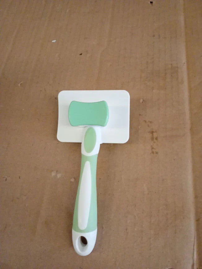 Vinabo Pet Dog Brush Cat Self Cleaning Slicker Removes Undercoat Green New