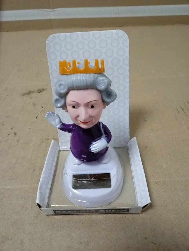 Puckator The Dancing Queen Solar Pal Home Office Table Desk Dashboard Car Decor