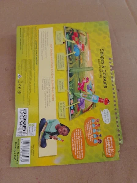 Leapfrog Leapstart Reading Buddies Shapes Colours Creativity Education 2+