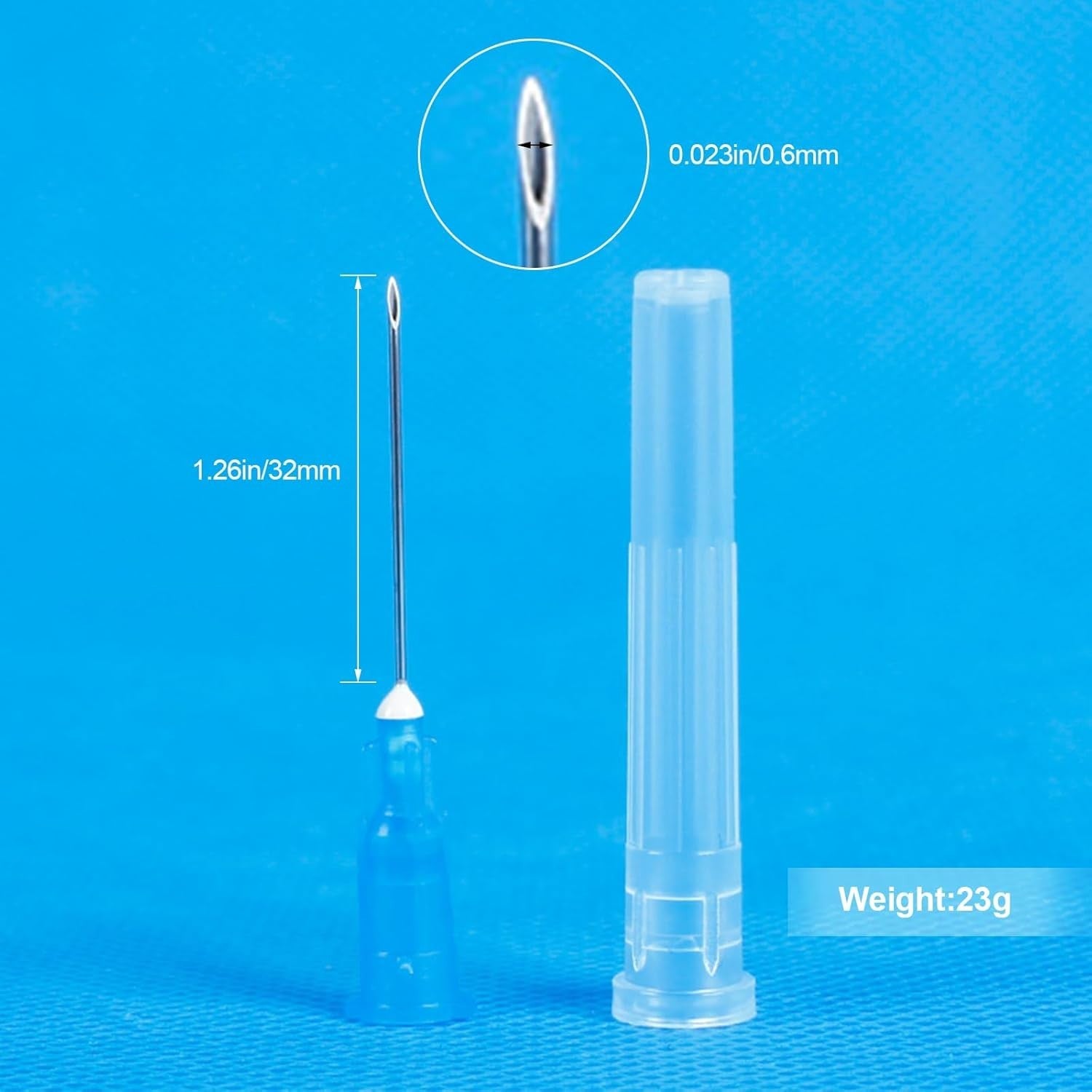 Shudyear 23G Dispensing Needles 32mm Stainless Steel Industrial Tips Premium New