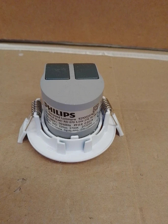 Philips LED Sparkle Spotlight 2700k 5.5w Warm White Indoor Ceiling Bedroom New