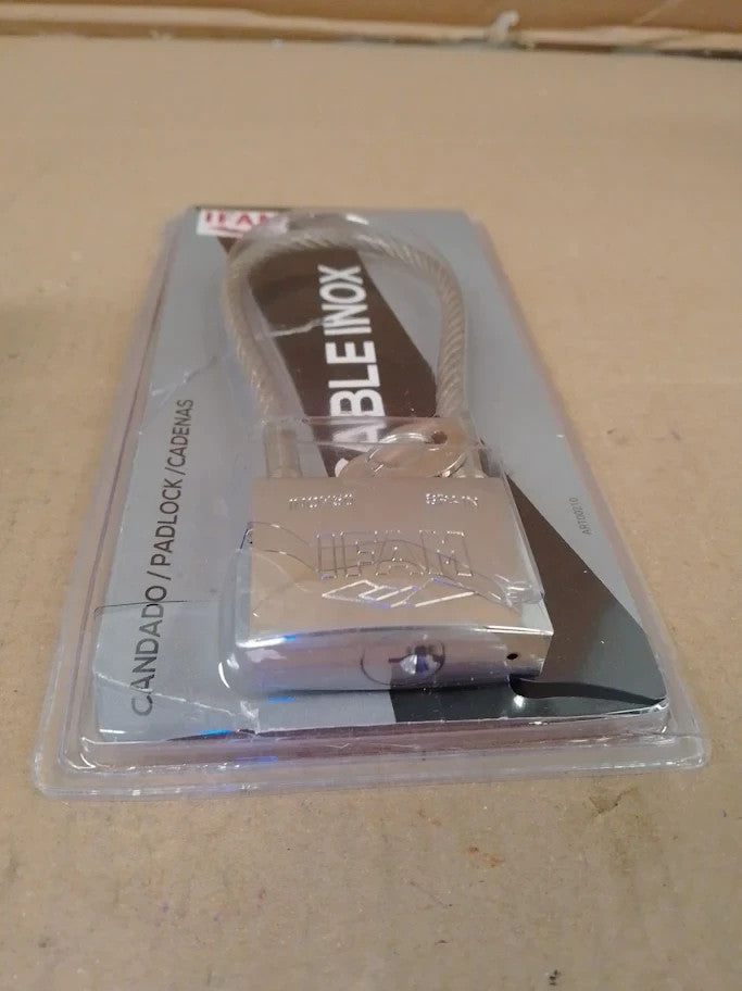 Ifam Security U 85051 SEG Long Bow Lock Cable In INOX New