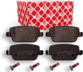 Febi Bilstein 16642 Brake Pad Set Bolts Semi Metallic For Car 1 Unit New