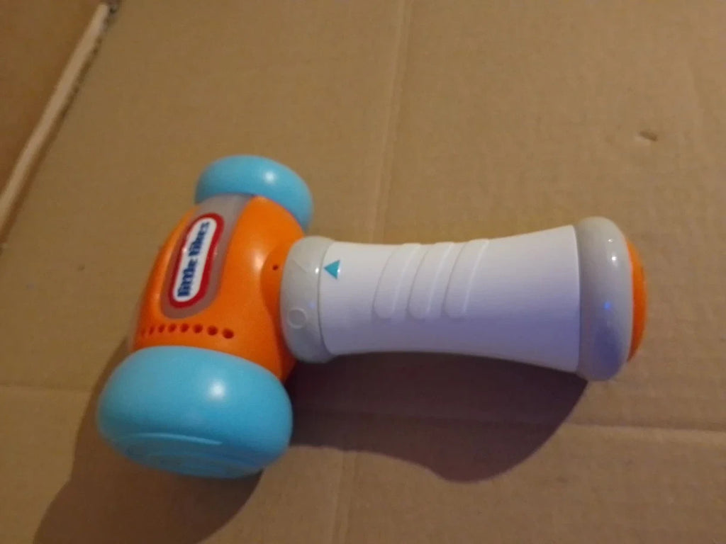Little Tikes Count Learn Hammer Sounds Lights Soft Grip Toddlers 9m+ New