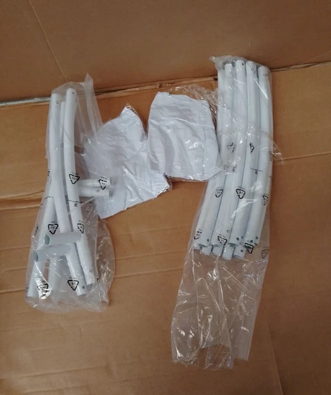 PILIN Metal Round Balloon Arch Kit White Party Wedding Decoration 1.8M New