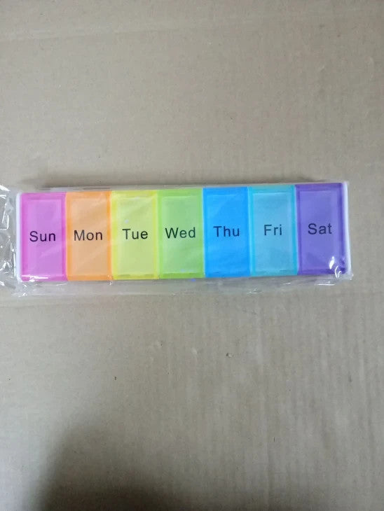 Alyvisun Pill Box 7 Day 1 Times Day Travel Daily Pill Box Organiser New