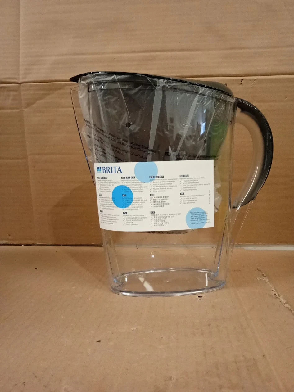 Brita Marella Water Filter Jug Graphite 2.4L Starter Pack Maxtra Pro Pure