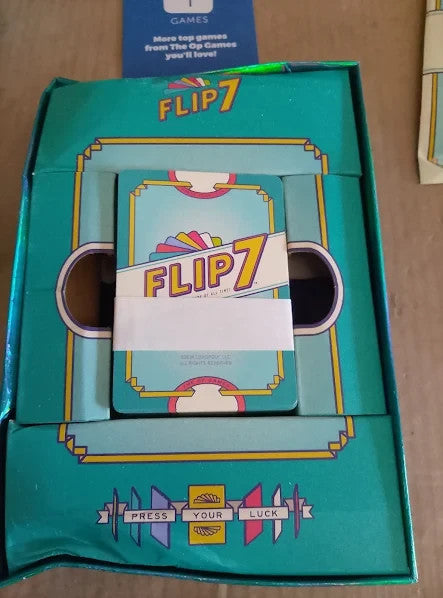 Flip 7 The Ultimate Blend Of Press Your Luck & Strategy Fast Paced 3+ New