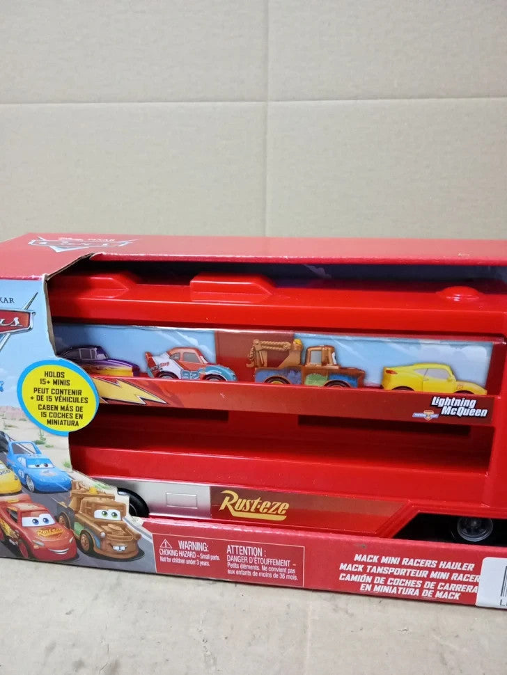 Mattel Disney Pixar Cars Minis Transporter Vehicle Kids Birthday Gift 4+