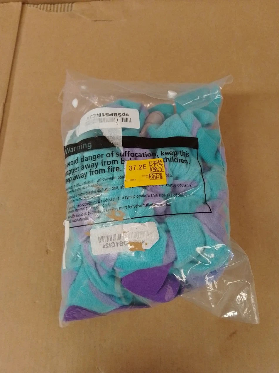Sincere Party Blue Monster Costume Kids Soft Cozy Warm Animal Age 6-8 Unisex