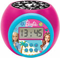 Lexibook Barbie Projector Alarm Clock Snooze Function Battery Operated New