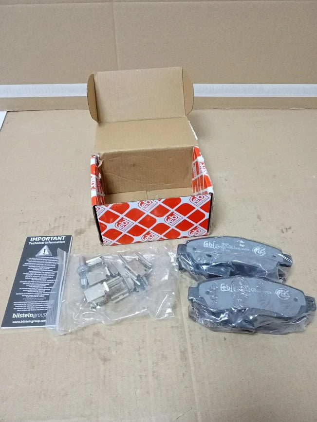 Febi Bilstein 16956 Brake Pad Rear Set Fastening Material 1 Unit New
