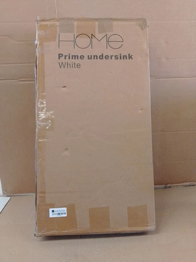 Argos Home Prime Under Sink Unit Wood Effect Finish White New