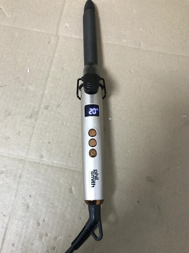Phil Smith Glamgold 19mm Curling Tong RH806 LED Display Tighter Curls