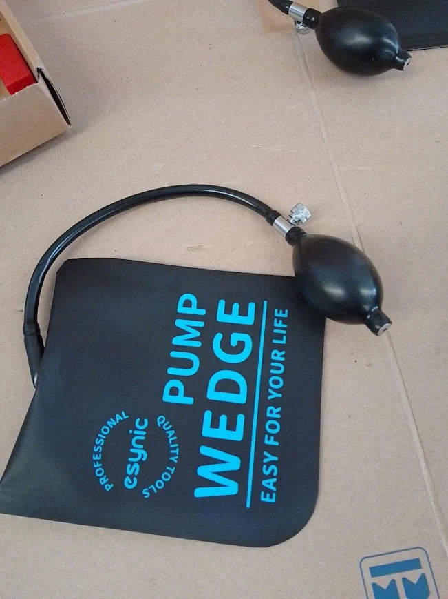 eSynic Upgraded Air Wedge Door Pump Up Bags Rounded Corner Design Air Wedge