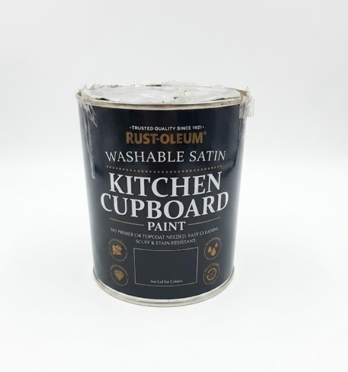 Rust-Oleum Green Scrubbable Kitchen Cupboard Paint Satin Finish 750ml Design New
