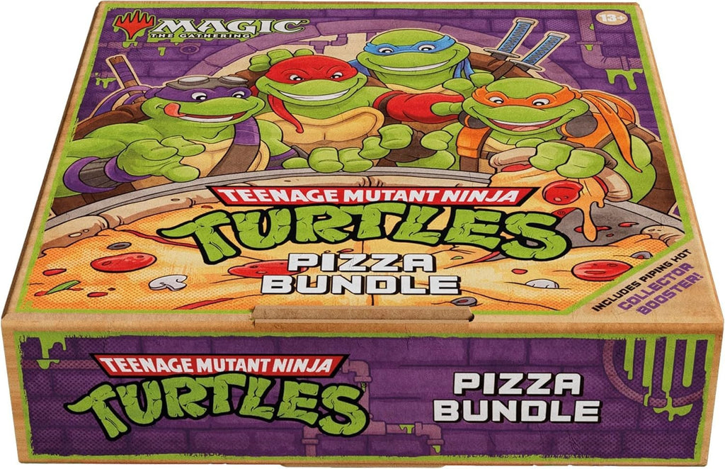 Magic The Gathering Teenage Mutant Ninja Turtles Pizza 3.465x7.362x0.1in New