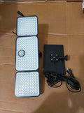 Yicaizi Security Lights Outdoor Motion Sensor 233 LED Rotatable 3 Heads Solar