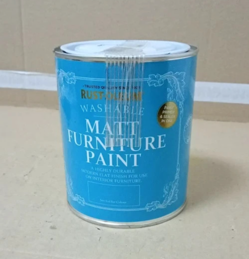 Rust Oleum Furniture Paint Matte Odyssey 750ml Chalk Wood Cupboards MDF New