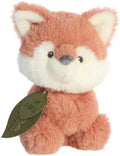 Aurora 23365 Ebba Baby Eco Francis Fox Rattle 6 Inch Recycled Soft Toy Brown New