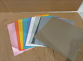 Cricut Permanent Vinyl Pack 25 Rainbow Sampler 12x12in 25ct Adhesive