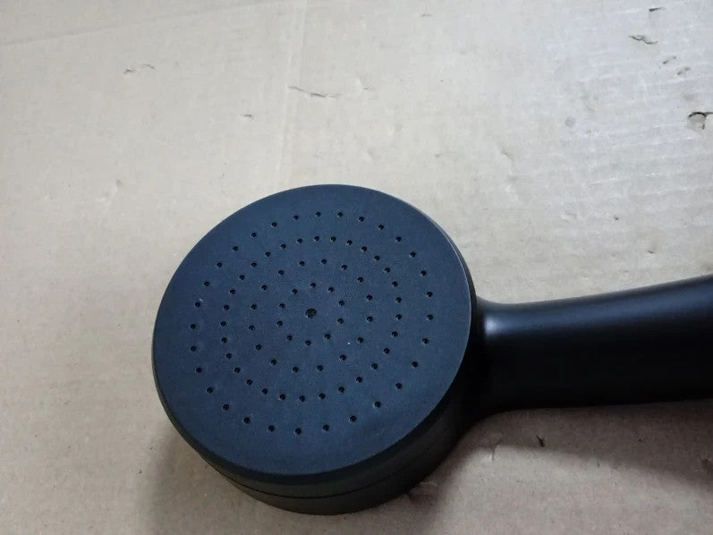 Croydex Presion Matt Black Shower Head Boost Shower Low Pressure Systems New