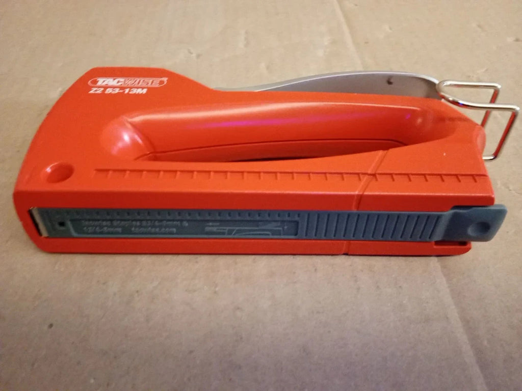 Tacwise 1218 Z2 53-13M Metal Staple Gun Type Orange Grey Heavy Duty Design