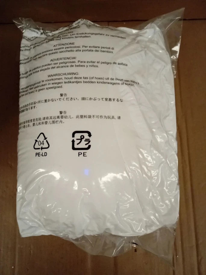 Amazon Basics Down Alternative Double Duvet Spring Summer 5.1 Tog White New